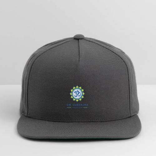Om Sunshine Yoga transparent back original file - Snapback Baseball Cap