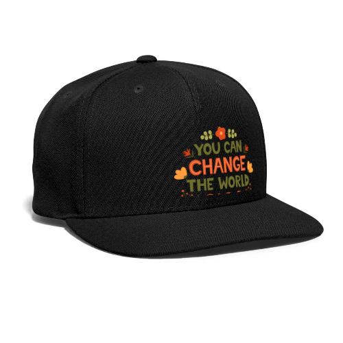 you can change - Snapback Baseball Cap