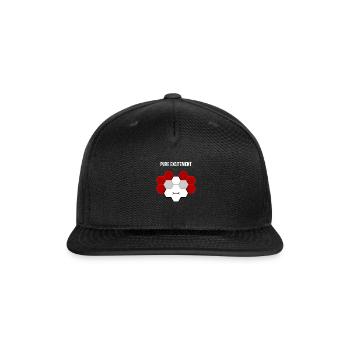 Pure excitement - Snapback Baseball Cap - black - Front