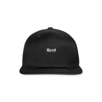 Less work More surf - kite surfing - Snapback Baseball Cap - black - Front