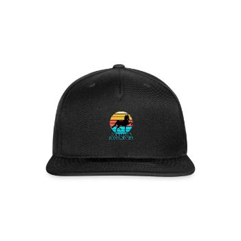 World Champion Saddlebred Training 5 Gaited Horses - Snapback Baseball Cap - black - Front