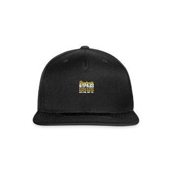 Quadruple bypass Been there, done that - heart - Snapback Baseball Cap - black - Front