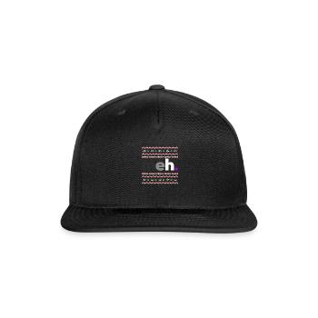 Christmas meh Ace. Asexual Pride. - Snapback Baseball Cap - black - Front
