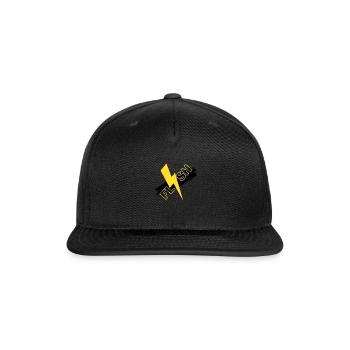 FLASH T-SHIRT - Snapback Baseball Cap - black - Front