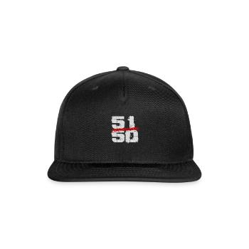 5150 Hardcore - Snapback Baseball Cap - black - Front