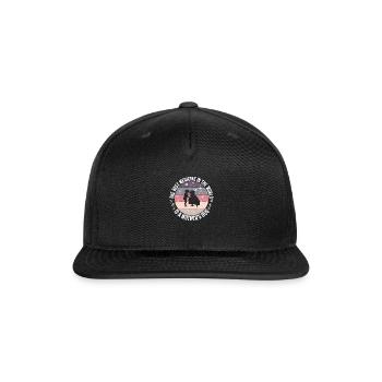 Is A Mothers hug -Mother Day - Snapback Baseball Cap - black - Front
