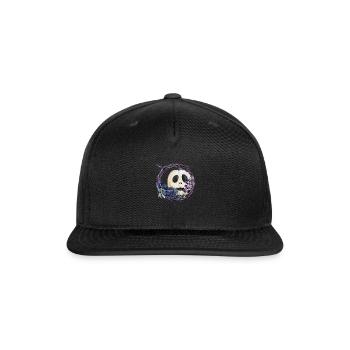 Halloween pumpkin - Snapback Baseball Cap - black - Front