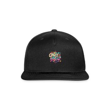 Pure Bliss - Snapback Baseball Cap - black - Front