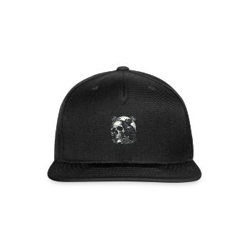 Lunar Raven's Vigil - Snapback Baseball Cap - black - Front