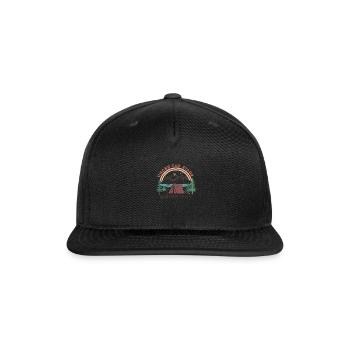 UNDER THE STARS AWAY FROM THE CITY - Snapback Baseball Cap - black - Front