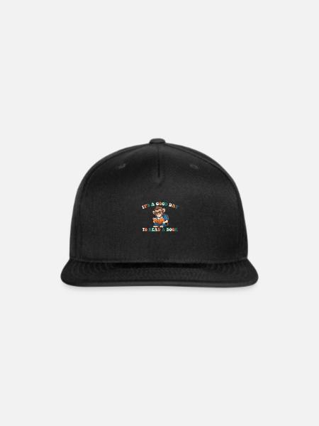 It's Good Day To Read Book Lover Funny Librarian - Snapback Baseball Cap - black