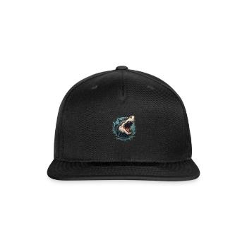Depth Master And Survivalist - Snapback Baseball Cap - black - Front