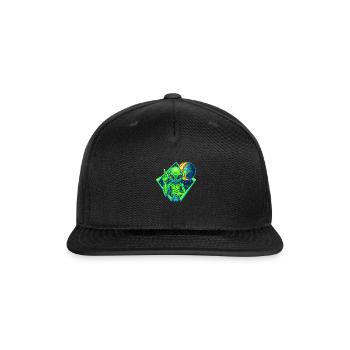 IlluminET122 - Snapback Baseball Cap - black - Front