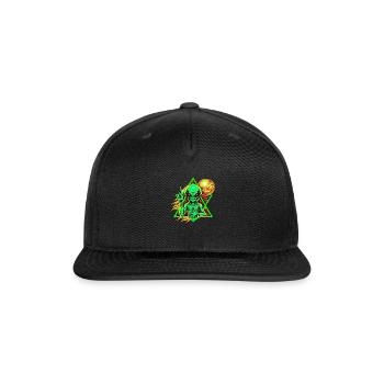 IlluminET161 - Snapback Baseball Cap - black - Front