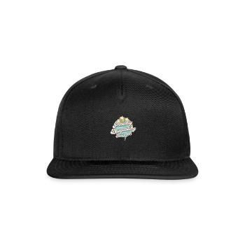 Funny Phrase - "Proudly disgusting since 2000" - Snapback Baseball Cap - black - Front