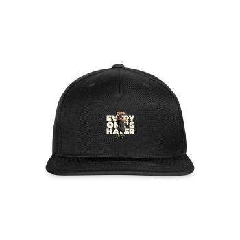 Every One's Hater | Silly - Snapback Baseball Cap - black - Front
