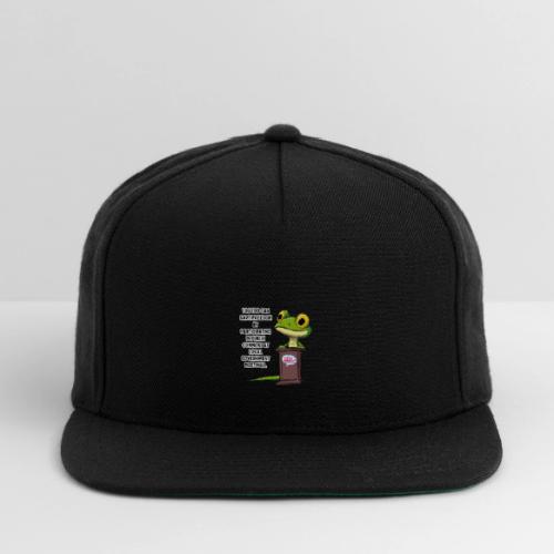 Public Comment Lizard Design - Snapback Baseball Cap