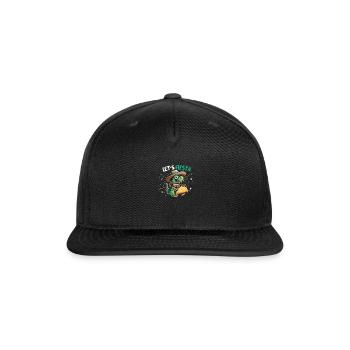 LET'S FIESTA - Snapback Baseball Cap - black - Front