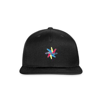 core - Snapback Baseball Cap - black - Front