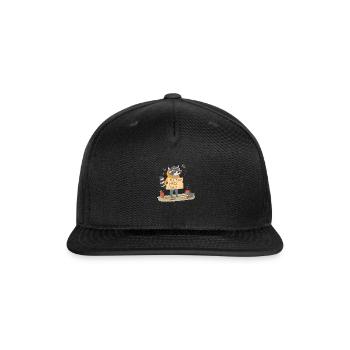 Test day vibes only - Snapback Baseball Cap - black - Front