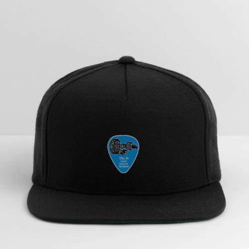 THE D® WHHEL GUITAR BLACK BLUE AND SILVER - Snapback Baseball Cap
