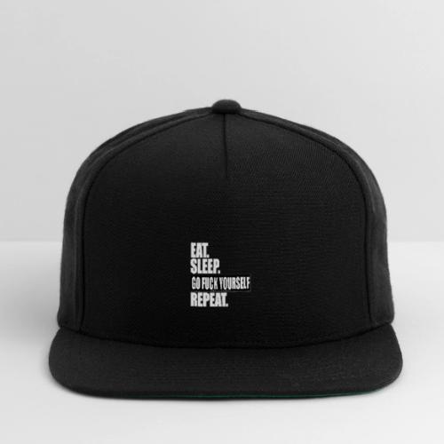 eat sleep… - Snapback Baseball Cap