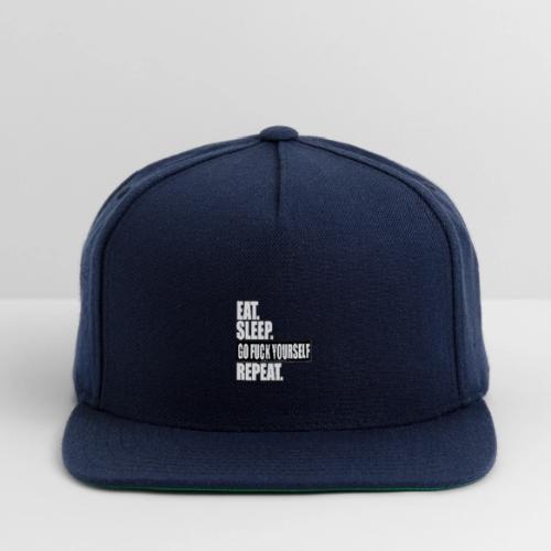 eat sleep… - Snapback Baseball Cap