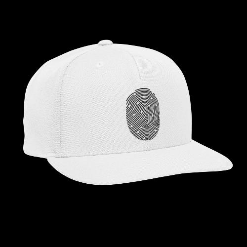 black_fingerprint - Snapback Baseball Cap