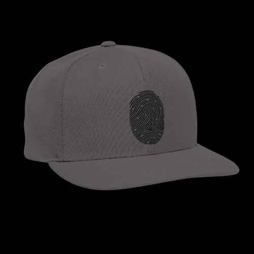black_fingerprint - Snapback Baseball Cap