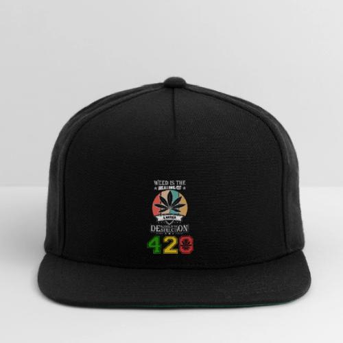 The Power of Weed, Healing the Nation with Weed - Snapback Baseball Cap