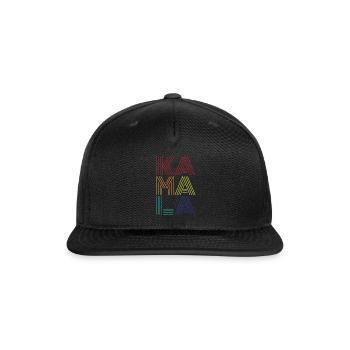 Kamala Harris - Snapback Baseball Cap - black - Front
