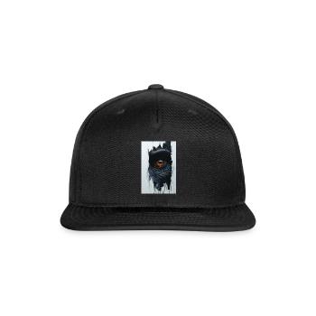 Piercing Primal Gaze - Snapback Baseball Cap - black - Front