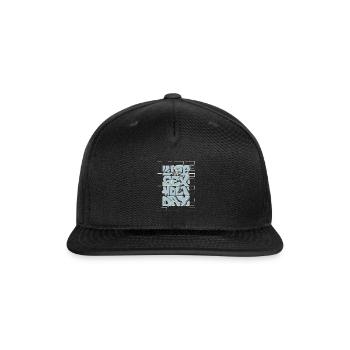 life holiday - Snapback Baseball Cap - black - Front