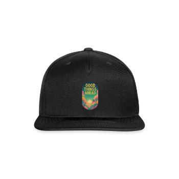 A Quiet Reminder Tee - Snapback Baseball Cap - black - Front