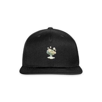 Dream Without Limits Float - Snapback Baseball Cap - black - Front