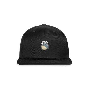 DESIGNGentle Giant retro - Snapback Baseball Cap - black - Front