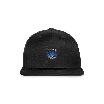 Squid Octopus Hug 8 Times - Snapback Baseball Cap - black - Front