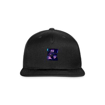 Gamer s Intense Moment - Snapback Baseball Cap - black - Front