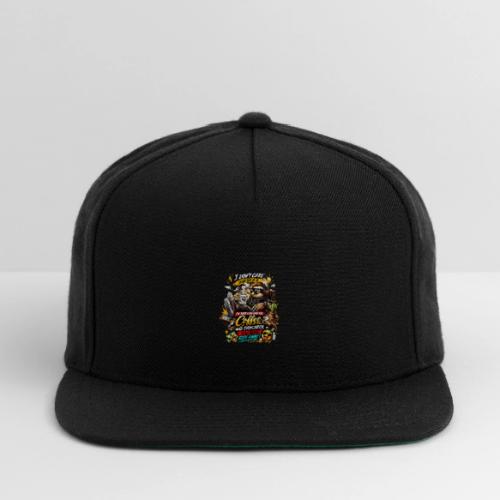 Just Here for Coffee and Paycheck - Snapback Baseball Cap