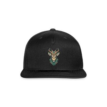 Discovering The Beauty Of Nature Through This - Snapback Baseball Cap - black - Front