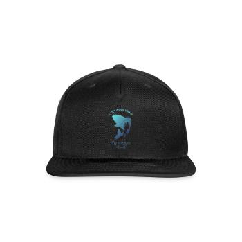 I Can't Work Today My Arm is in a cast - Snapback Baseball Cap - black - Front