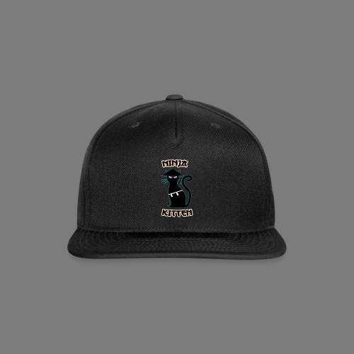 Ninja cat samurai kitten Assassin kitty Meow - Snapback Baseball Cap