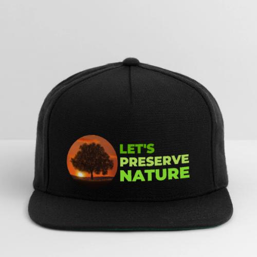 Nature protection - Snapback Baseball Cap