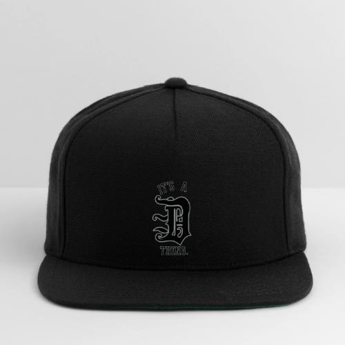 IT S A D THING BLACK AND SILVER - Snapback Baseball Cap