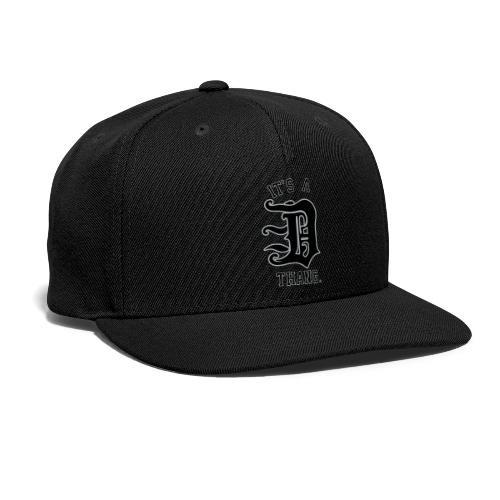 IT S A D THANG BLACK SILVER - Snapback Baseball Cap