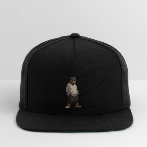 Urban Streetwear Bear Cool Apparel Design - Snapback Baseball Cap