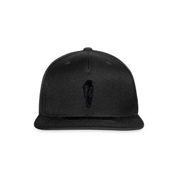 Cool Raven novelty Black - Snapback Baseball Cap - black - Front