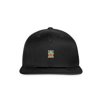 Obsessive Avocado Disorder Guac Guacamole Keto - Snapback Baseball Cap - black - Front
