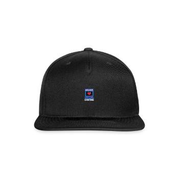 Arcade Gaming Video Game Game Nerd Streamer - Snapback Baseball Cap - black - Front