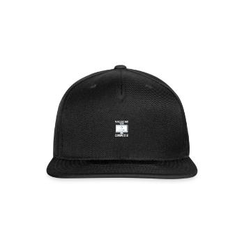 Please Restart Your Computer Coding Tech Support - Snapback Baseball Cap - black - Front